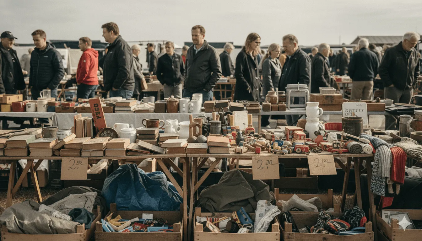 Loppe- og kræmmermarked i Herning - Loppe- og stumpemarked, Herning